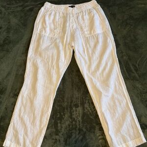 Banana Republic Women's 100% Linen Pants Size Medium
